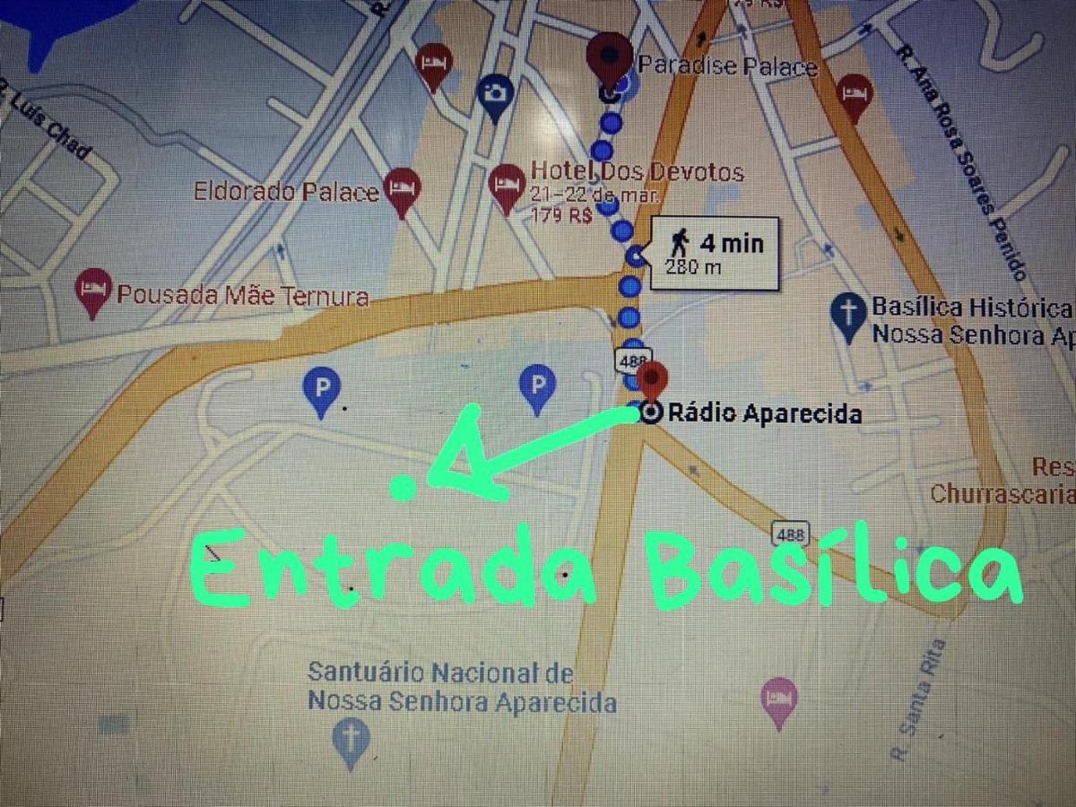 Paradise Palace Hotel Aparecida  Dış mekan fotoğraf